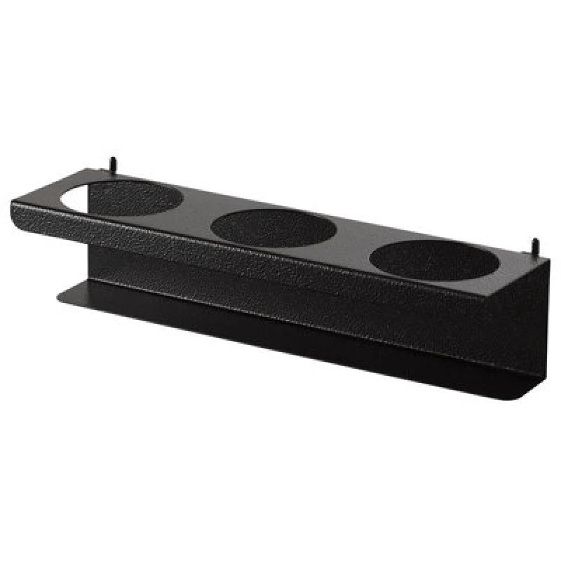 Image of Bunker Pegboard Tool Rack with 3 Holders 31677 Colour: Black