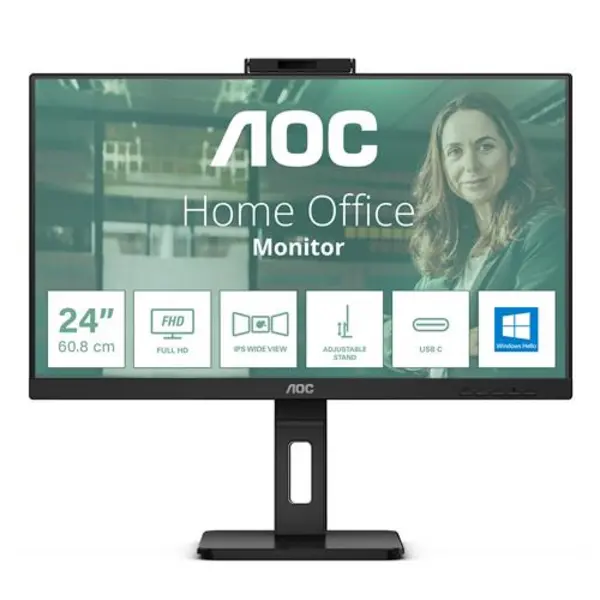 Image of AOC 23.8" 24P3CW Full HD IPS LED Monitor