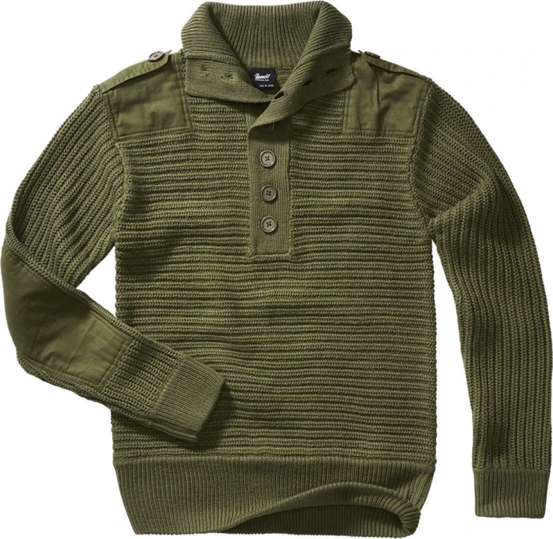 Image of Brandit Alpin Pullover, green, Size 3XL for Men