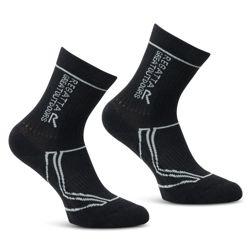 Image of Children's socks Regatta (x2) Noir Unisex 31/34