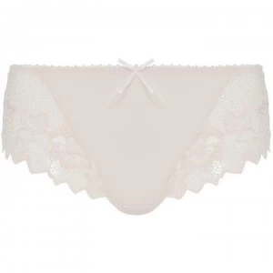 Image of Lepel Fiore brief with front lace detail - Soft Pink Blush