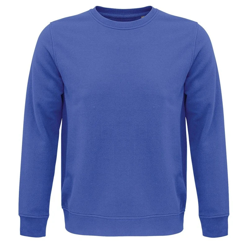 Image of SOL'S Mens Comet Sweatshirt in Blue Size: XS Blue Male XS