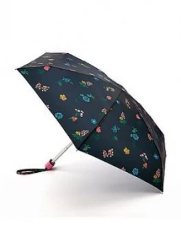 Image of Cath Kidston Cath Kidston Twilight Sprig Floral Print Umbrella