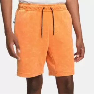 Image of Nike Tech Fleece Mens Shorts - Orange