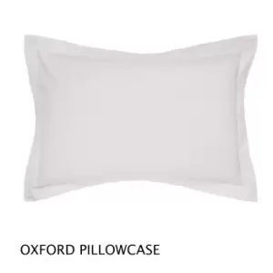 Image of Helena Springfield, 50/50 Percale Oxford Pillowcase, Silver