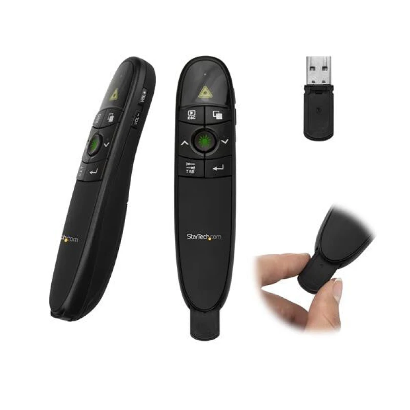 Image of Presentation Remote with Green Laser 27m
