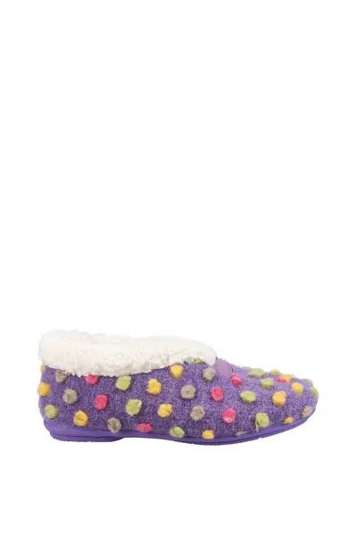 Image of Fleet & Foster Snowberry Ladies Slipper Purple