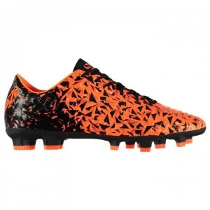 Image of Sondico Blaze Firm Ground Junior Football Boots - Black/Orange