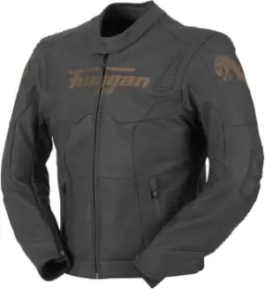 Image of Furygan Fury Sherman Leather Jacket, Black Size M black, Size M