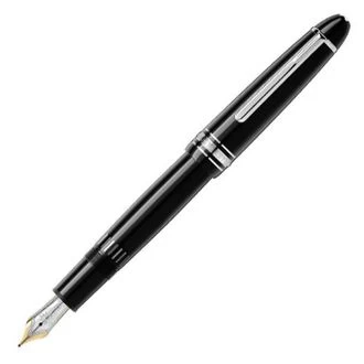 Image of Mont Blanc - Meisterstuck Platinum-coated Legrand Fountain Pen - Fountain Pens - Black