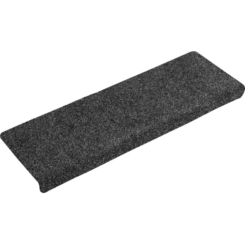 Image of VIDAXL Vidaxl - Stair Mats Self-adhesive 15 pcs 65x21x4cm Grey Rectangular Edge 8719883863474