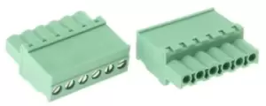 Image of Phoenix Contact 1792281 Terminal Block, Pluggable, 6Pos, 12Awg