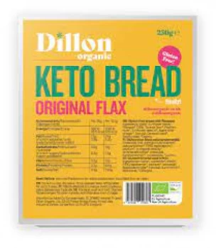 Image of Dillon Organic Original Organic Flax Keto Bread - 250g