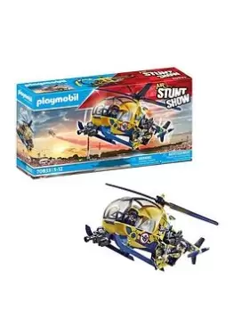Image of Playmobil Air Stunt Show 70833 Helicopter, One Colour