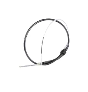 Image of RIDEX Brake Cable 124C0100 Hand Brake Cable,Parking Brake Cable VW,VOLVO,GOLF I Cabriolet (155),GOLF I (17),GOLF III Variant (1H5),SCIROCCO (53B)