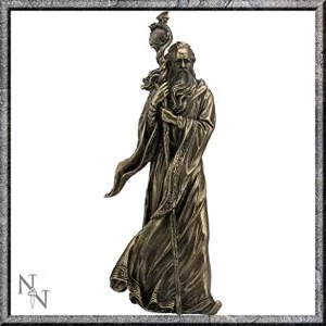 Image of Merlin Bronze 28cm Figurine