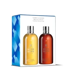 Image of Molton Brown Citrus and Woody Body Care Gift Set