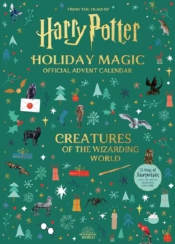 Image of Harry Potter Holiday Magic: Official Advent Calendar : Creatures of the Wizarding World Calendar
