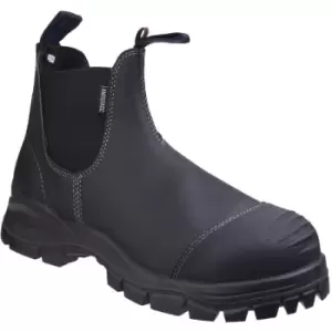 Image of Blundstone Unisex Adults Dealer Boots (7 UK) (Black) - Black