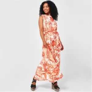 Image of Biba Maxi Chiffon Dress - Multi