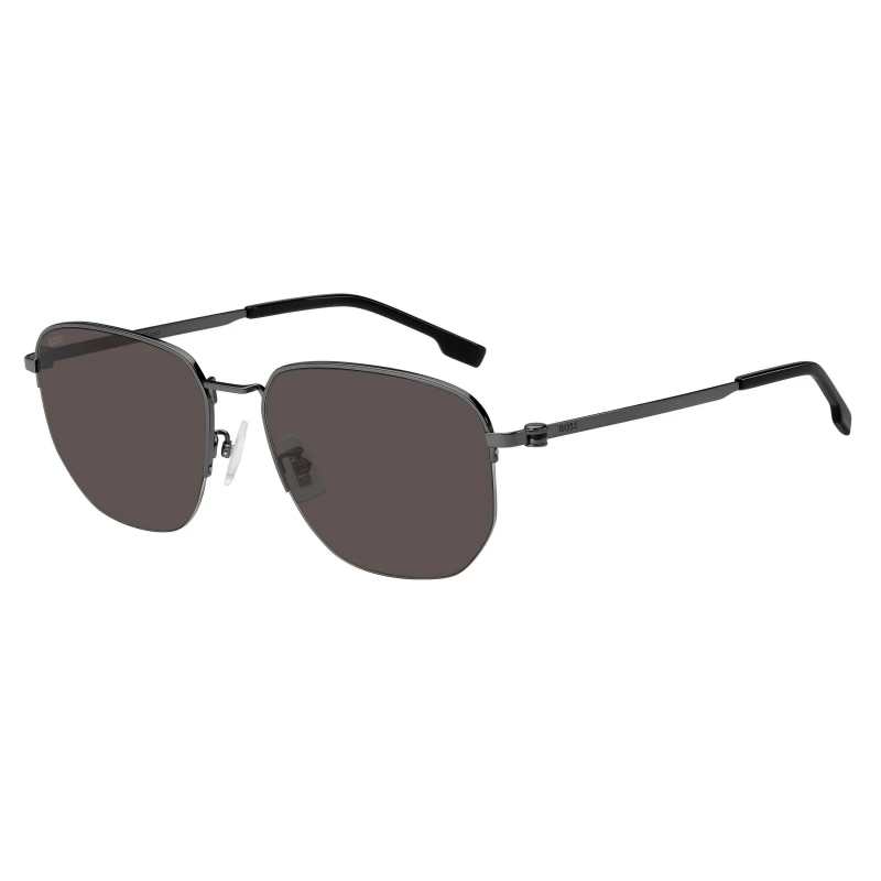 Image of Boss Mens Sunglass Square Sunglasses Black male One Size
