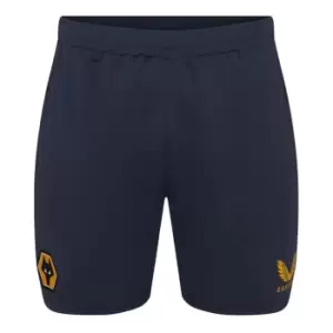 Image of Castore Wolves Away Shorts Mens - Black