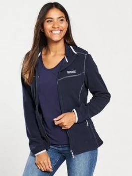 Image of Regatta Floreo II Fz Fleece - Navy, Size 20, Women