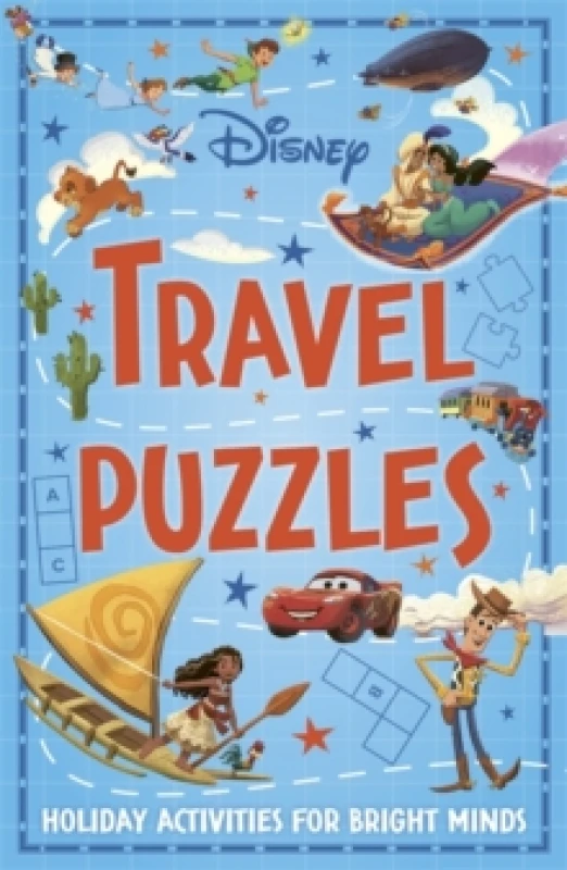 Image of Disney Travel Puzzles : Holiday activities for bright minds Paperback / softback