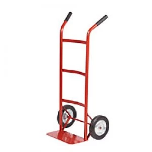 Image of GPC Trolley Red 2 Castors Lifting Capacity: 100kg 350mm x 1000mm x 470
