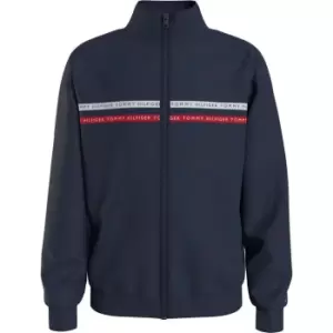 Image of Tommy Hilfiger Tommy Tape Tape Track Jacket - Blue