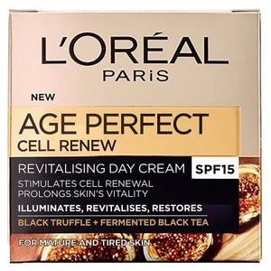 Image of LOreal Paris Age Perfect Cell Renew Day Cream SPF15 50ml