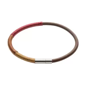 Image of Fred Bennett Brown Cord Thread Wrapped Bracelet