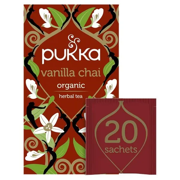 Image of Pukka Vanilla Chai Tea 20 Bags