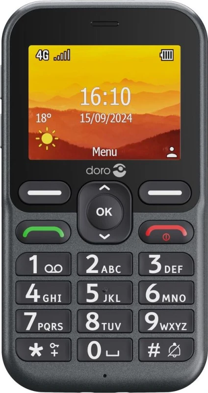 Image of Doro Leva L10 Mobile Phone in Graphite