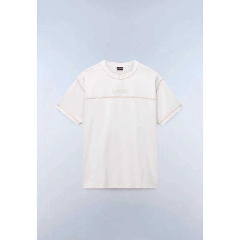 Image of T-Shirt Napapijri Umbra Blanc Male L