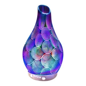 Image of Desire Aroma Colour Changing LED Lights Humidifier Room Diffuser Air Purifier by Lesser & Pavey (UK PLUG)