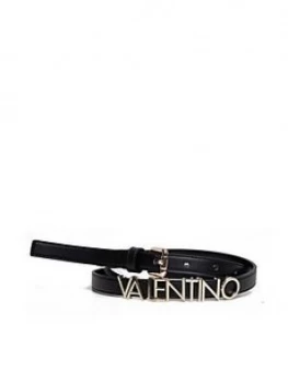 Image of Valentino By Mario Valentino Valentino By Mario Valentino Emma Winter Thin Logo Belt