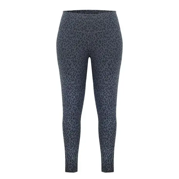 Image of Miso All Over Print Leggings Womens - Black 6