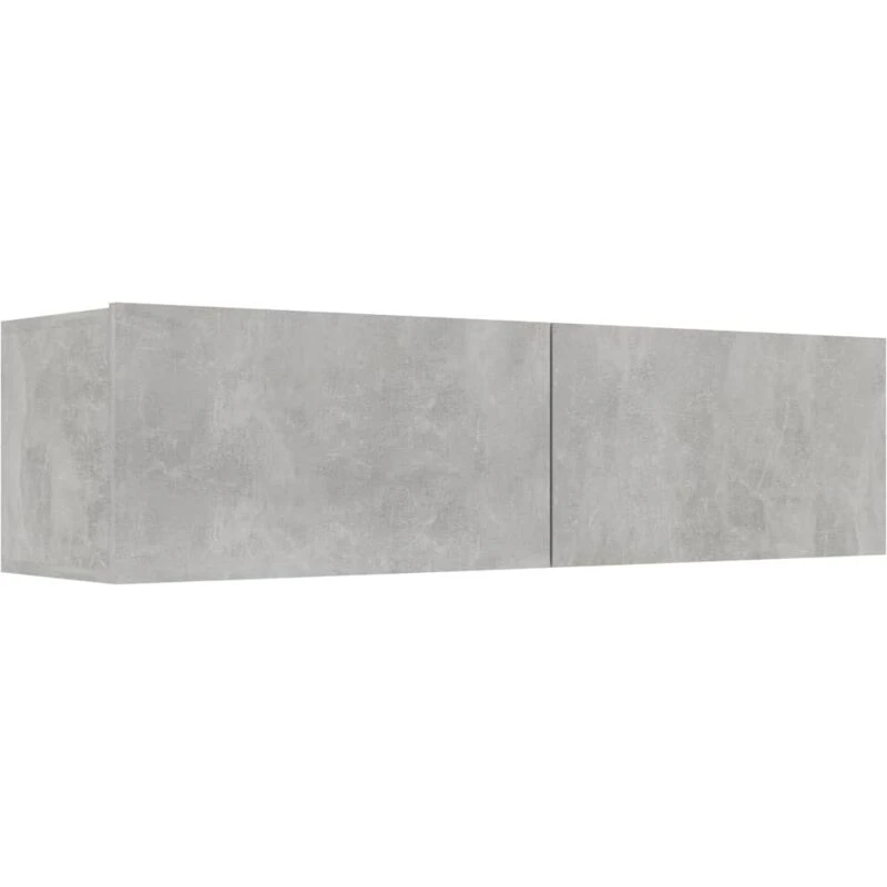 Image of VIDAXL TV Cabinet Concrete Grey 120x30x30cm Engineered Wood vidaXL 801494