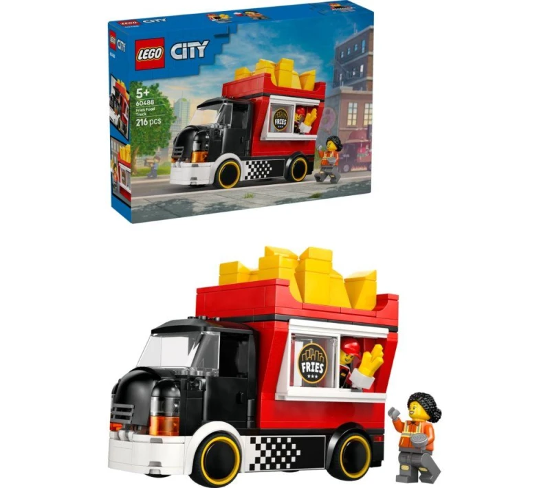 Image of LEGO City 60488 Fries Food Truck Set 5702018056813
