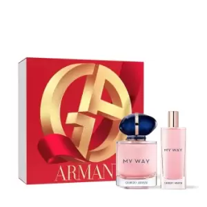 Image of Giorgio Armani My Way Eau de Parfum For Her 50ml Gift Set