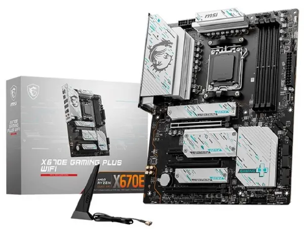Image of MSI X670E GAMING PLUS WIFI ATX Motherboard X670E GAMING PLUS WIFI