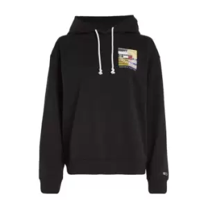 Image of Tommy Jeans Tjw Rlx Tj Luxe 1 Hoodie - Black