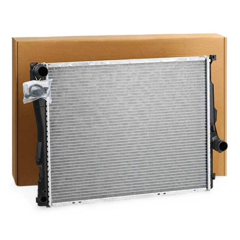 Image of PRASCO BWA2278 Engine radiator Aluminium, Brazed cooling fins, with quick couplers Radiator,engine cooling (470)