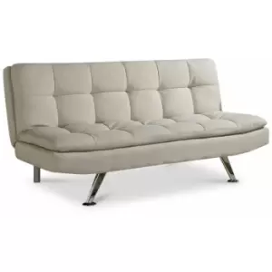 Image of Kingston Cream Fabric Sofa Bed