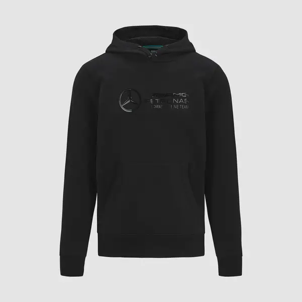 Image of 2022 Mercedes Stealth Logo Hooded Sweat (Black)