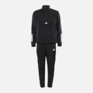 Image of adidas Mens MTS Tech Tracksuit - Black - XL