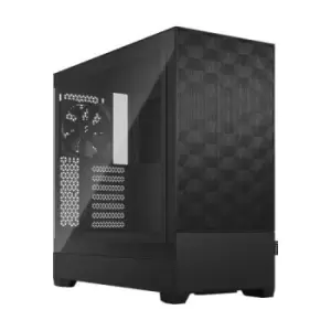 Image of Fractal Design Pop Air (Black TG) Gaming Case w/ Clear Glass Window ATX Hexagonal Mesh Front 3 Fans