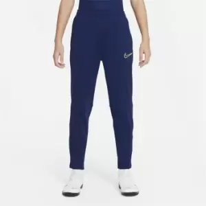 Image of Nike Therma Fit Academy Winter Warrior Big Kids Knit Soccer Pants - Blue