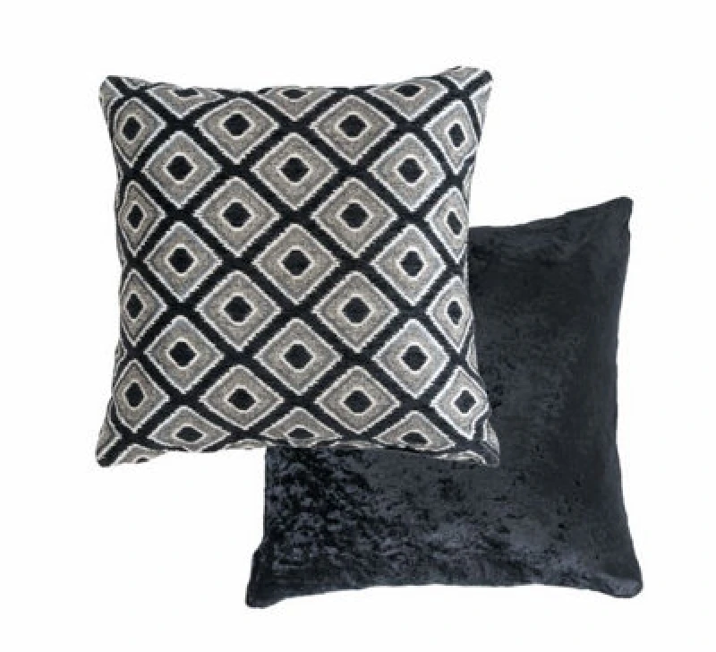 Image of Nevada Cushion Cover In Black Black